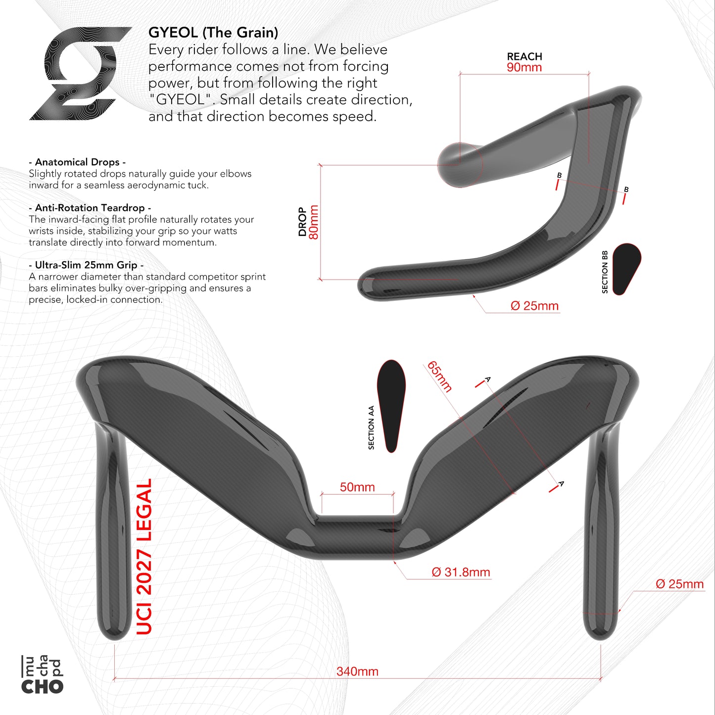 GYEOL Track Sprint Handlebar